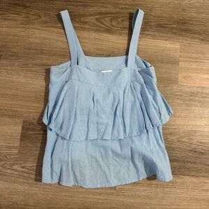 Abound Sky Blue Layered Camisole